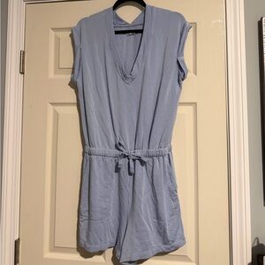 Lou & Grey Soft Blue Romper